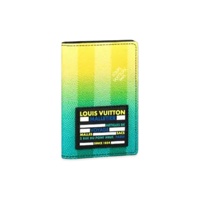 Louis Vuitton Organizer De Posh Damier "Green/Yellow"