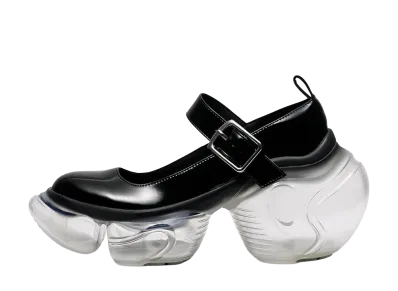 grounds Women's LOOPIE LADY "Black/Clear"