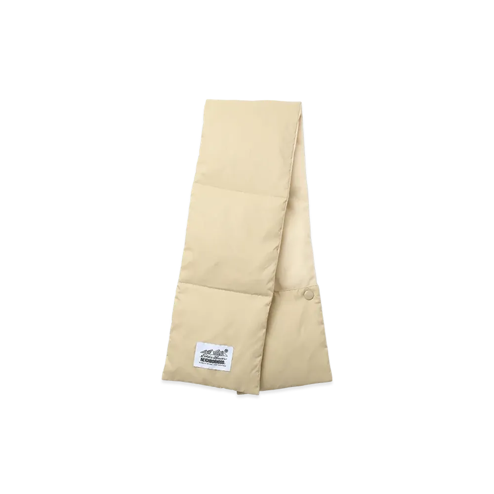 NEIGHBORHOOD x Eddie Bauer Down Muffler "Beige"