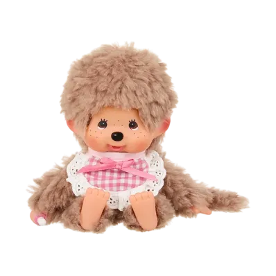 Sekiguchi Mokomoko Sweet Brown Monchhichi Pink