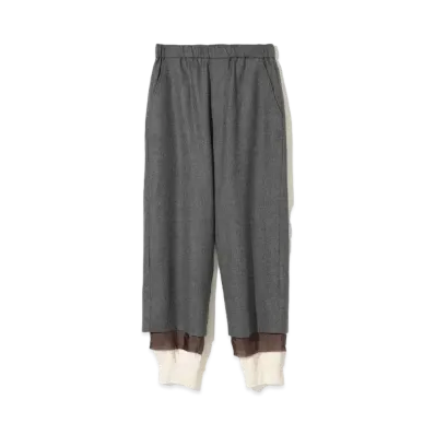 UNDERCOVER Wool Easy Pants "Gray"