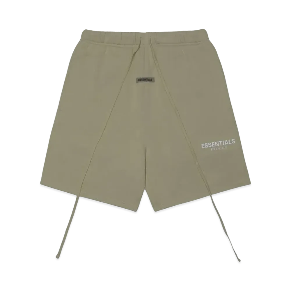 FEAR OF GOD ESSENTIALS Fleece Shorts "Alfalfa Sage"