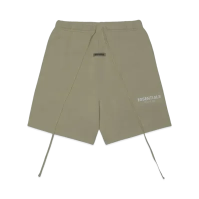 FEAR OF GOD ESSENTIALS Fleece Shorts "Alfalfa Sage"