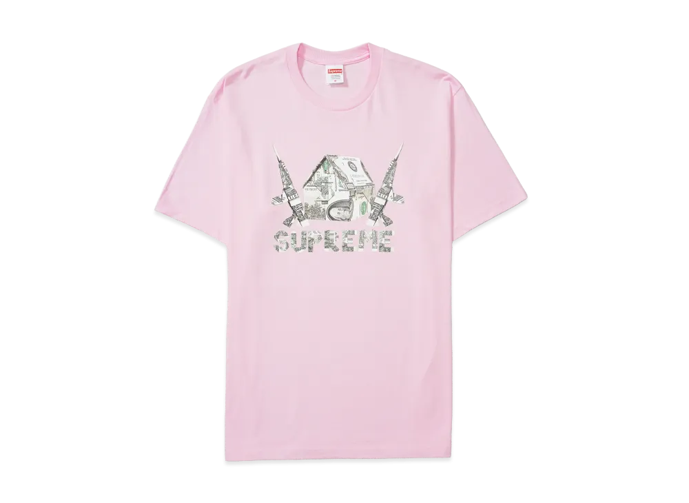 Supreme Origami Tee "Light Pink"
