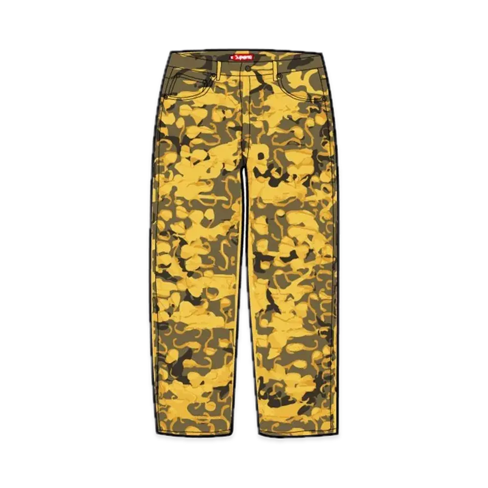 Supreme x Griffin 5-Pocket Jean "Yellow Camo"