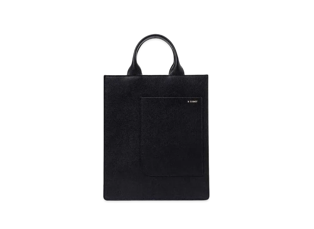 Valextra Boxy Small Tote "Black"