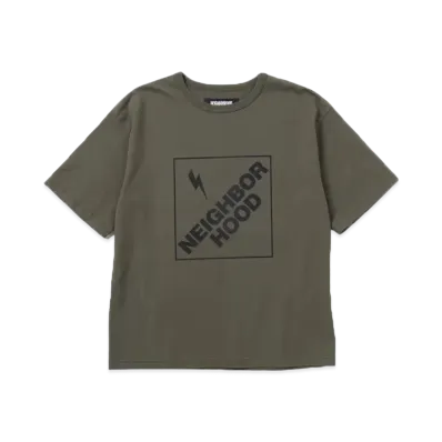 NEIGHBORHOOD Classic Crewneck SS . CO "Olive Drab"