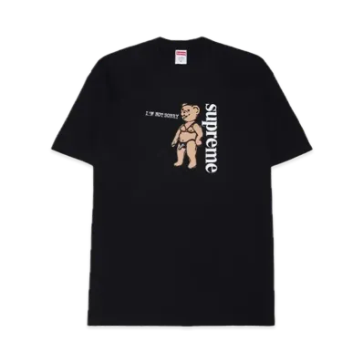 Supreme Not Sorry Tee "Black"
