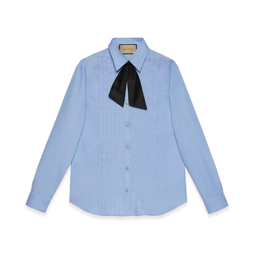 GUCCI Women's Shirts "Blue"