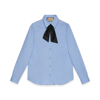 GUCCI Women's Shirts "Blue"