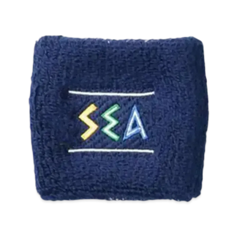 WIND AND SEA Zulu-Tongue Basket Wrist Band - 2PCS "Navy"