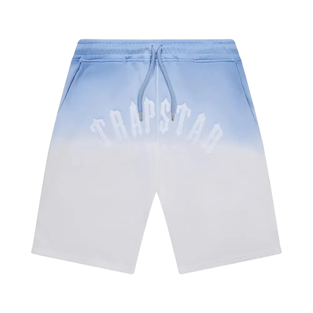 TRAPSTAR Arch Irongate Gradient Shorts Set "Blue"