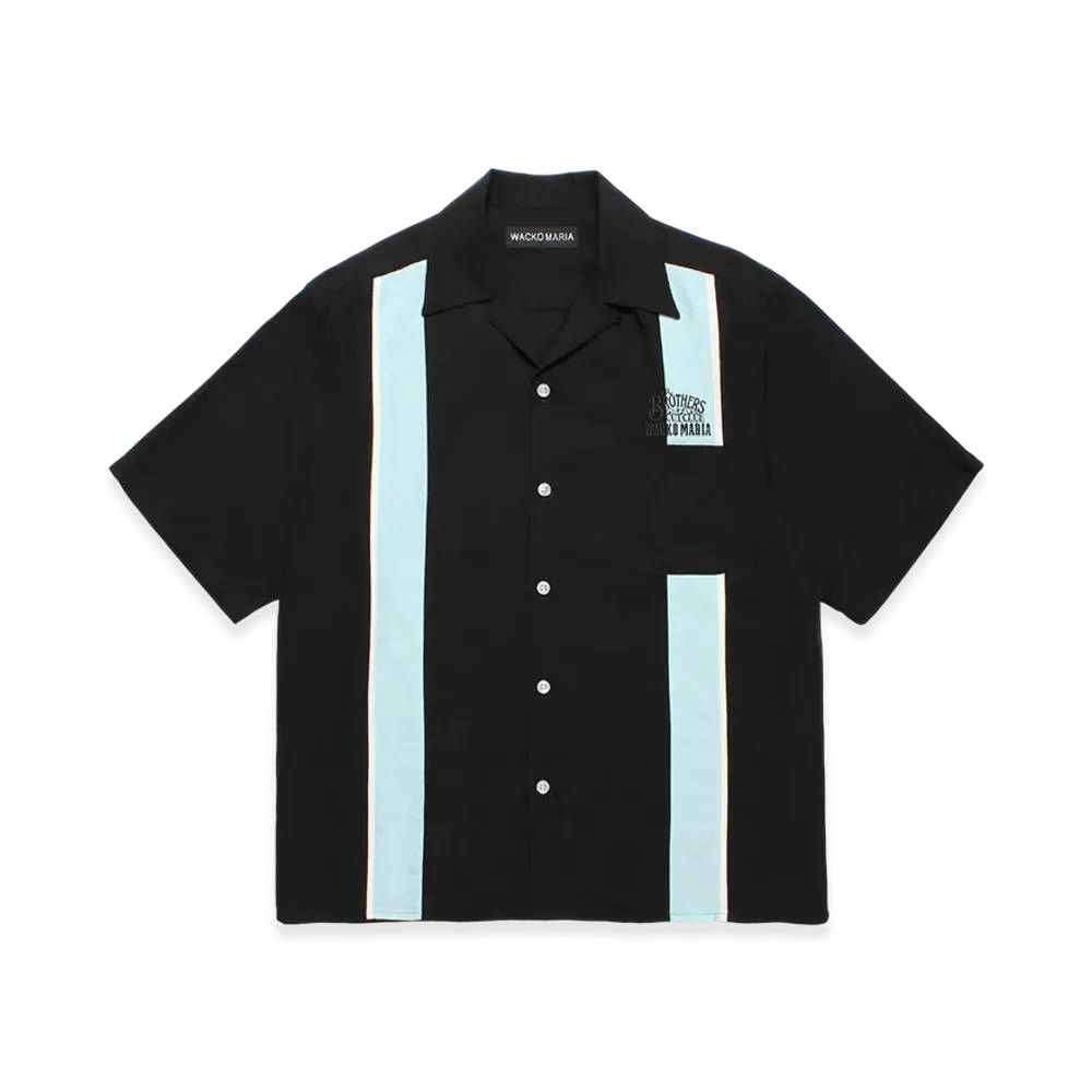 WACKO MARIA x MR.BROTHERS CUT CLUB Switching 50's Shirt "Black"