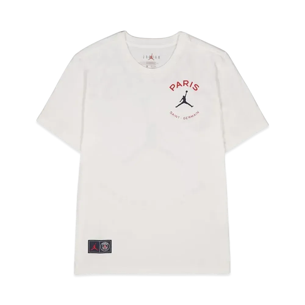 PSG x Nike Jordan Logo Tee "White"