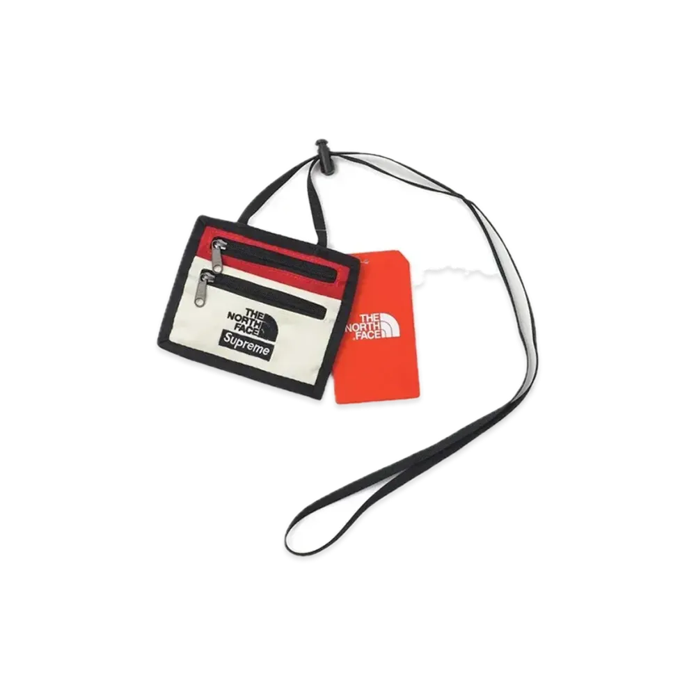 Supreme x The North Face Travel Wallet "White"