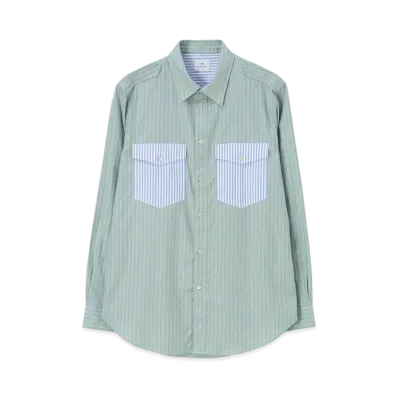 Paul Smith Mix-Up Pocket Shirt "LightGreen"