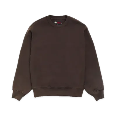 Stussy Fleece Crew "Brown"