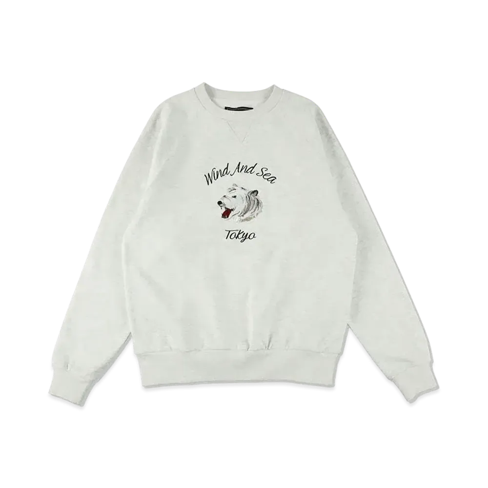 WIND AND SEA Tokyo WDS PB Raglan Crew Neck "Ash"