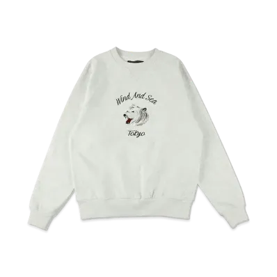 WIND AND SEA Tokyo WDS PB Raglan Crew Neck "Ash"