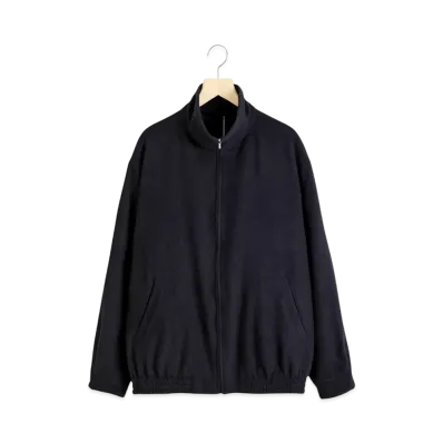 COMOLI Cashmere Track Jacket "Navy"