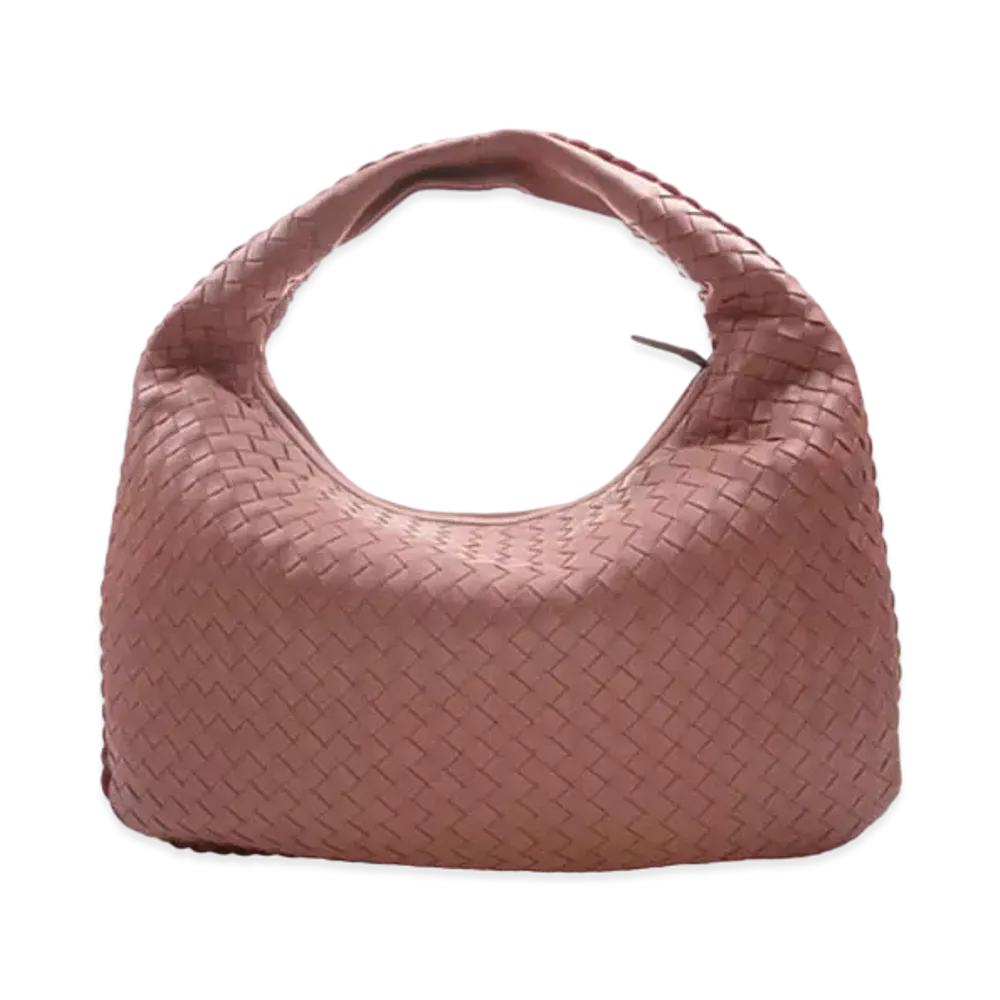 Bottega Veneta Lambskin Hand Bag "Pink"