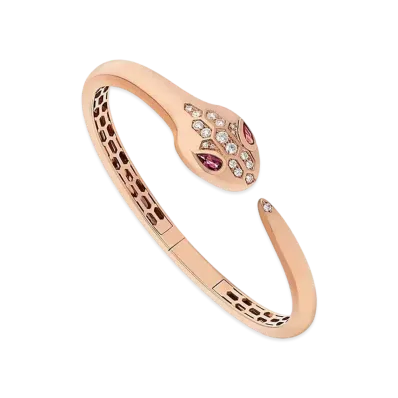 BVLGARI Serpenti Seduttori Bracelet "Red/Pink Gold"