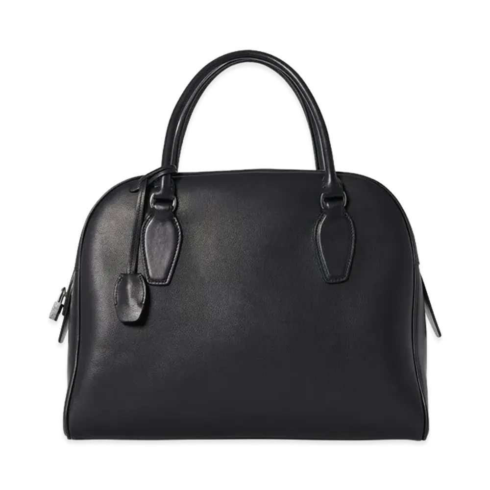 The Row Women's India 12 Leather Bag "Black"