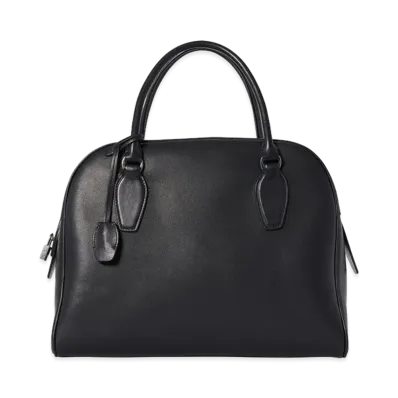 The Row Women's India 12 Leather Bag "Black"