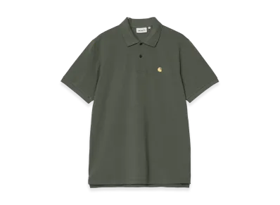 Carhartt WIP S/S Chase Pique Polo "Leaf/Gold"