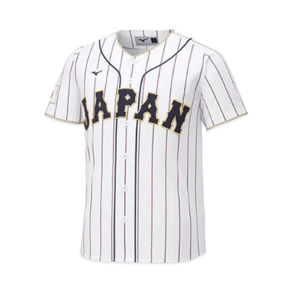 MIZUNO 2023WBC Hideki Kuriyama 89 Replica Uniform (Home) "White"