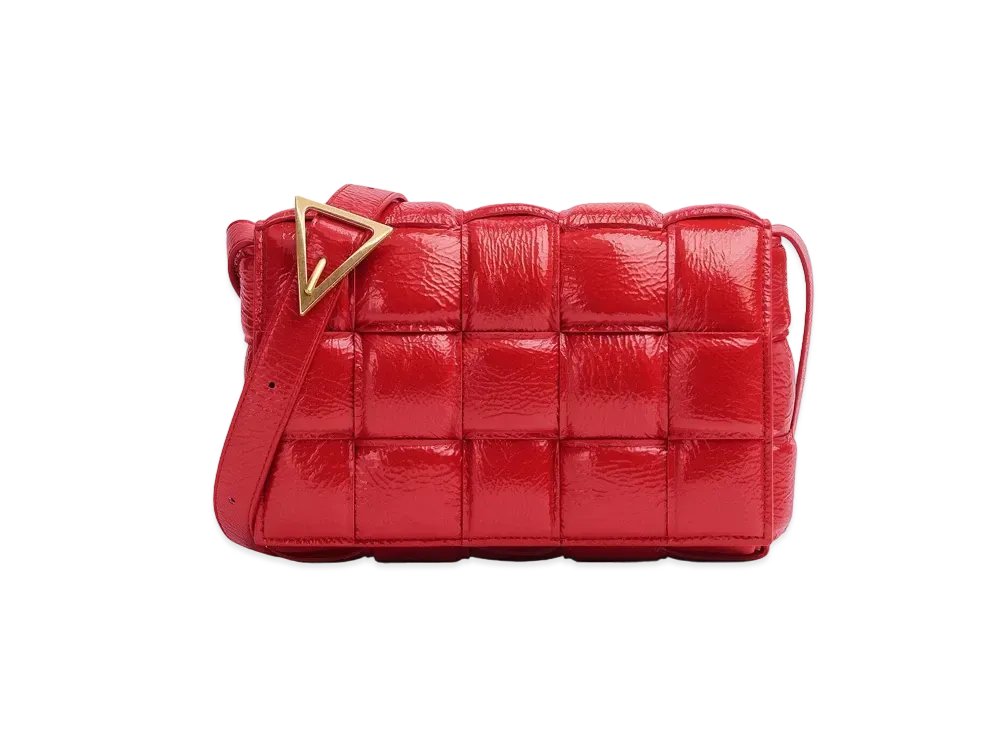 Bottega Veneta Padded Cassette "Chili"