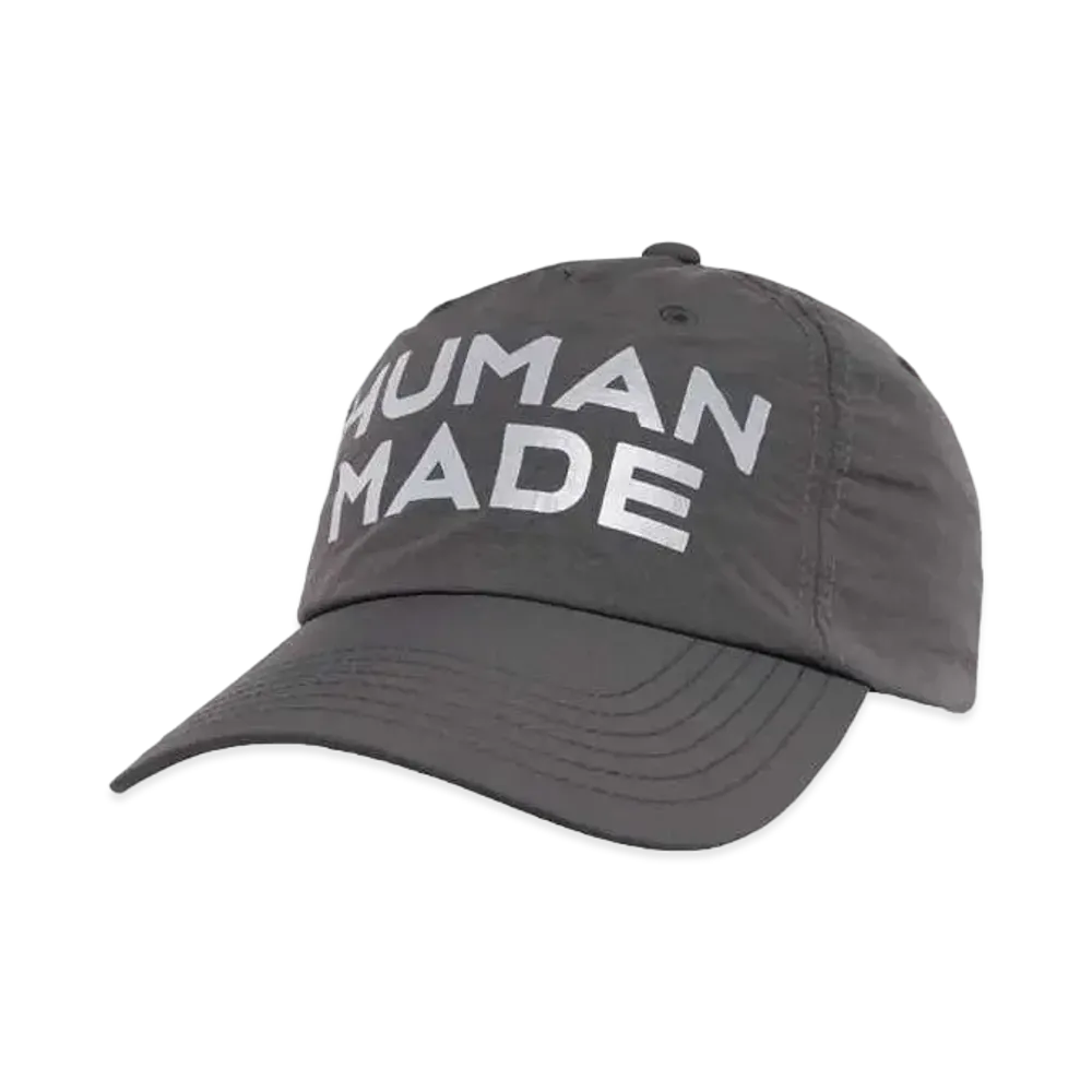 HUMAN MADE 5Panel Nylon Cap "Charcoal" HM28GD029