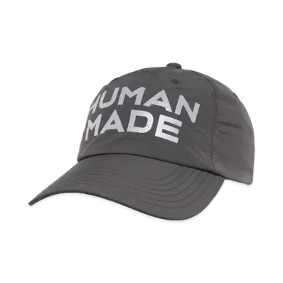 HUMAN MADE 5Panel Nylon Cap "Charcoal" HM28GD029