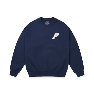 PALACE P3 Stitch Crew "Navy"