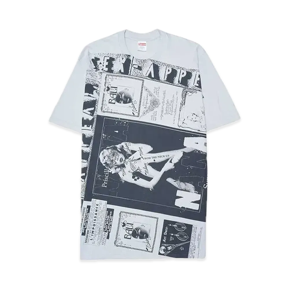 Supreme Collage Tee "Cement"
