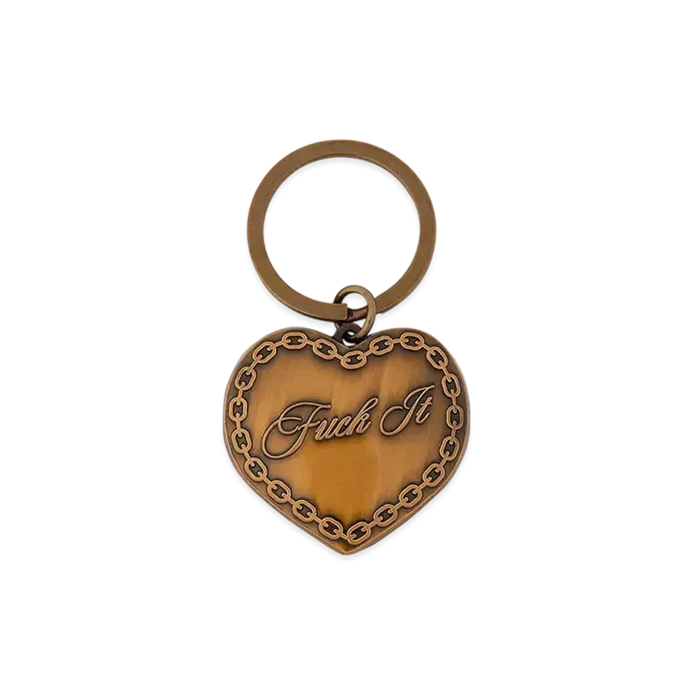 HUF Summer 25 Be Mine Keychain "Gold"