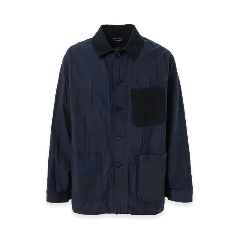 COMME des GARCONS HOMME Cotton Ester Coverall "Navy"