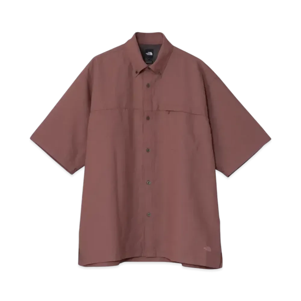 THE NORTH FACE S/S Awning Shirt "Chip Brown"