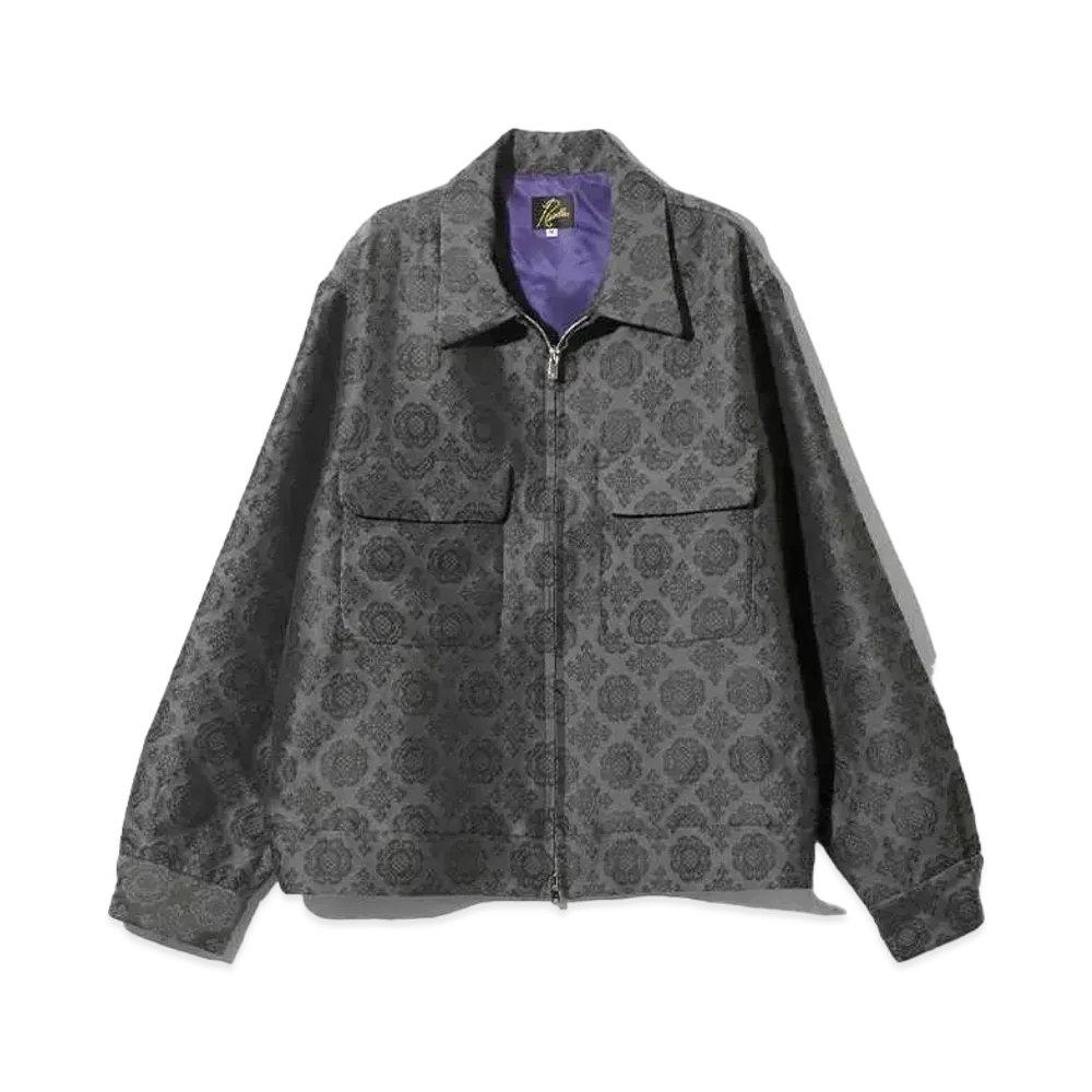 Needles Sport Jacket W/PE Ornament JQ "Gray"