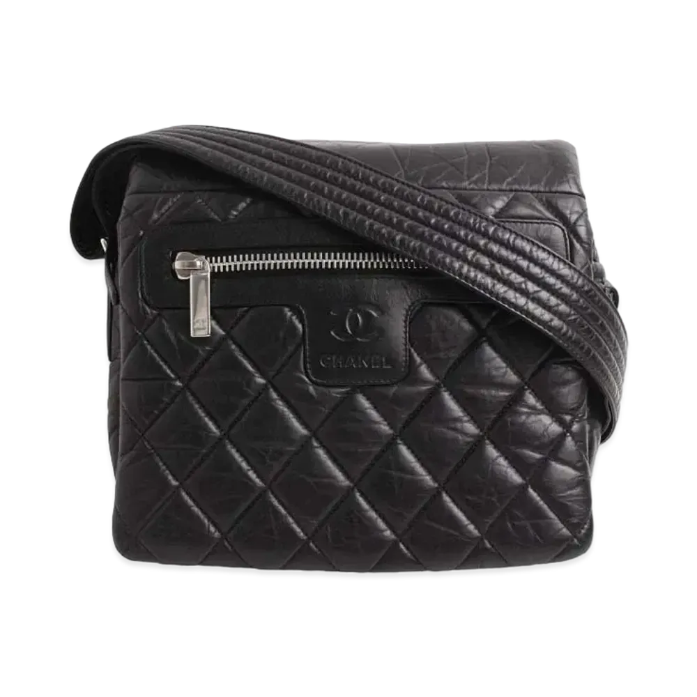 CHANEL Coco Cocoon Shoulder Bag "Black"
