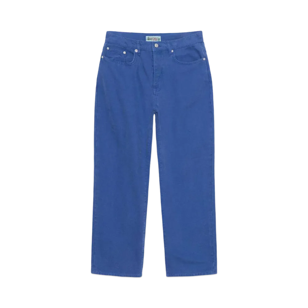 Stussy Classic Jean Washed Canvas "Baja Blue"