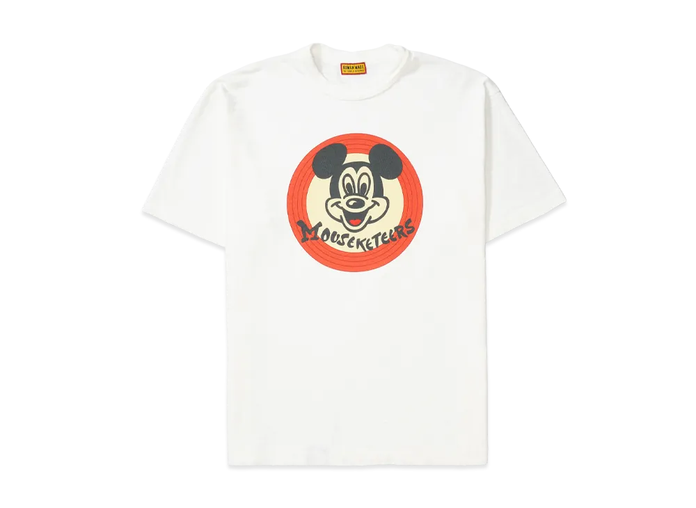 HUMAN MADE Mickey Mouse Club Graphic T-Shirt "White"