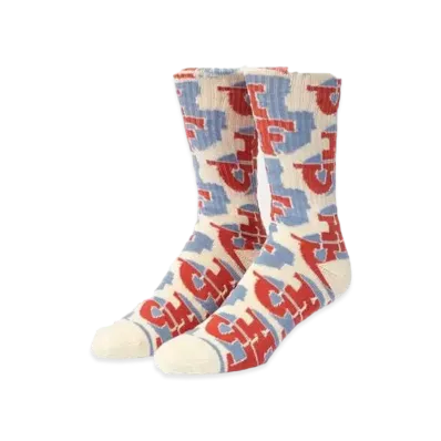 HUF Spring 24 Morex Crew Socks "Cream"