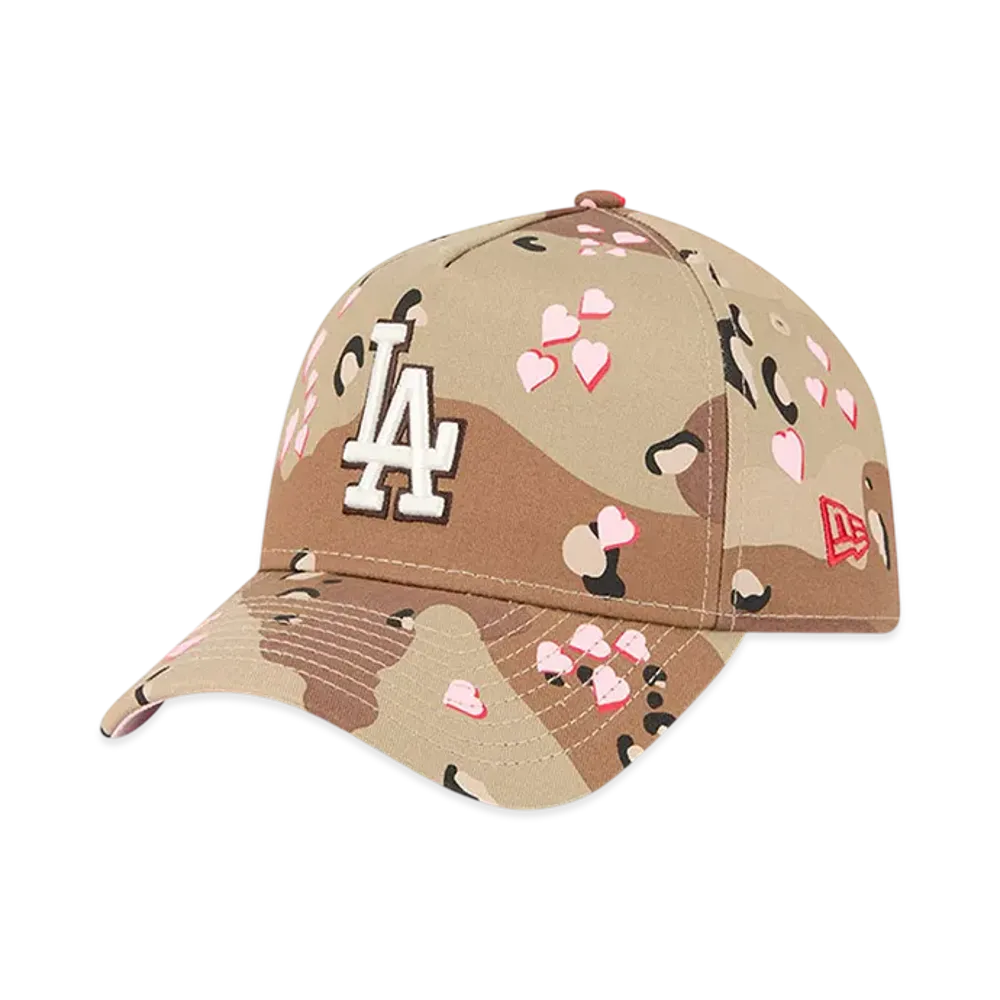 NEW ERA 9Forty A-Frame Camo Hearts Los Angeles Dodgers "Desert Camo"