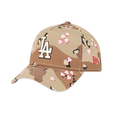 NEW ERA 9Forty A-Frame Camo Hearts Los Angeles Dodgers "Desert Camo"