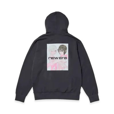 NEW ERA x Illustrators Collection Sweat Pullover Hoodie Tamimoon "Graphite"