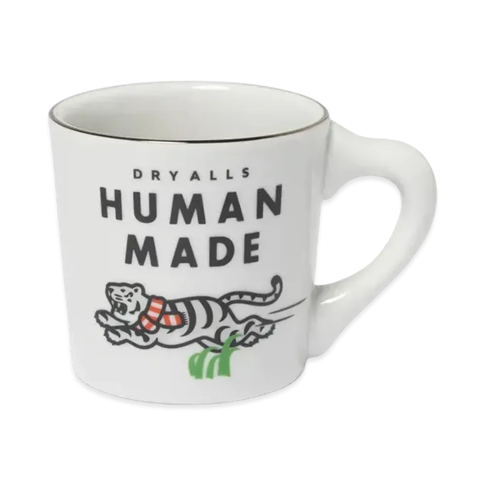 HUMAN MADE White Tiger Coffee Mug "White"