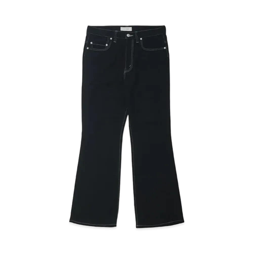 JieDa KARSEY FLARE PANTS "BLACK"