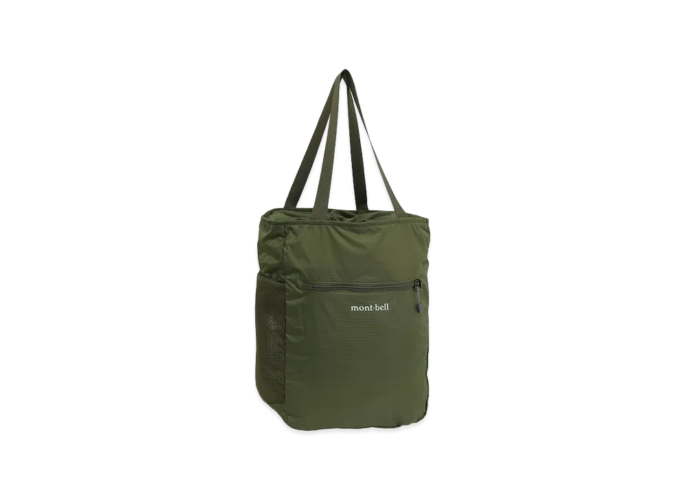 mont-bell Pocketable Light Tote Bag "Dark Green"