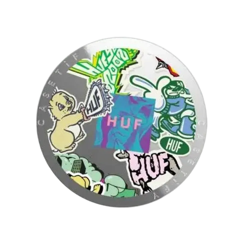 HUF x CASETiFY Animal Sticker Snappy Mirror Grip Stand "Silver"